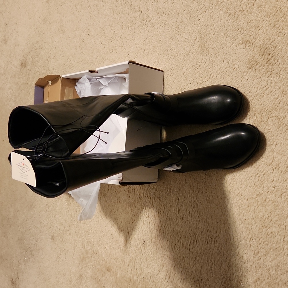 Black boots